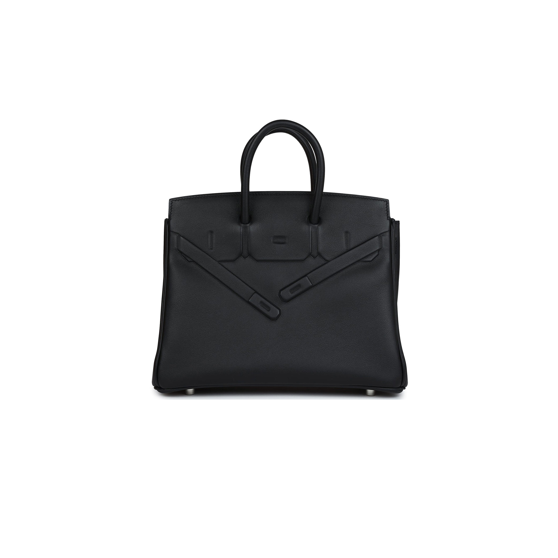 HERMES MASTER BIRKIN 25 SHADOW BLACK BAG 276375 (25*20*13cm)